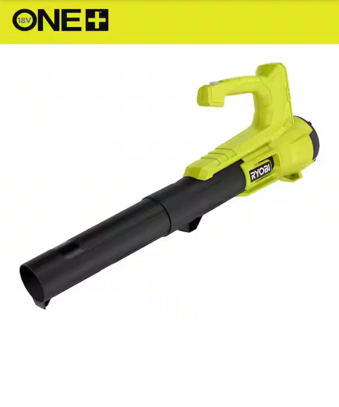 RYOBI ONE+ 18V 90 MPH 250 CFM Cordless Battery Leaf Blower (Tool Only)