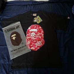 Black pink bape shirt