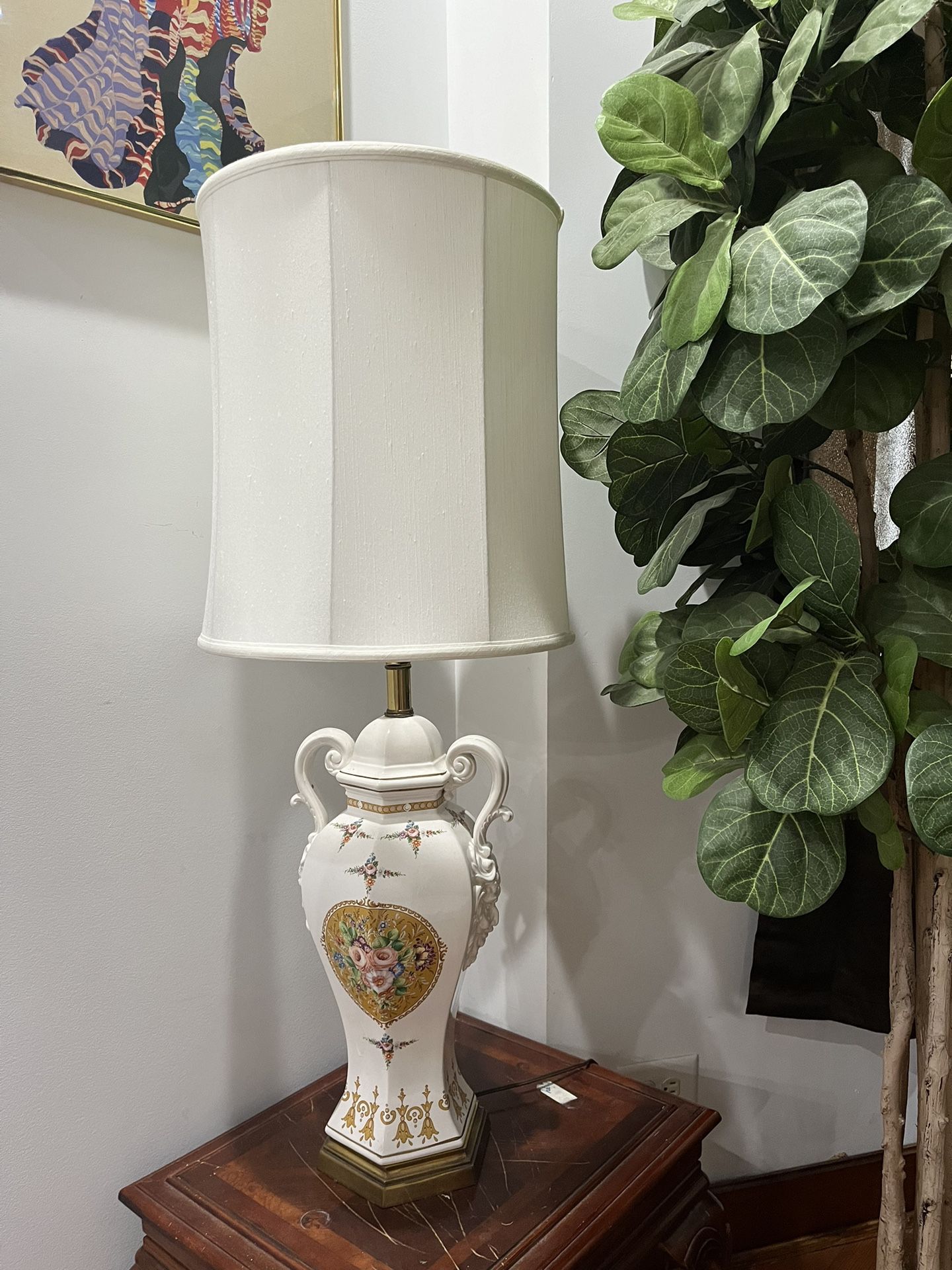 Antique Ceramic Lamp
