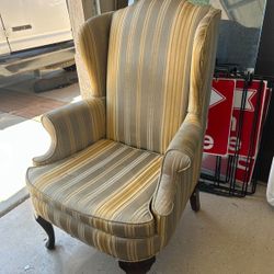 Beautiful vintage wingback chair