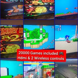 Hdmi Game Console With 20,000 Retro Games 🎮 