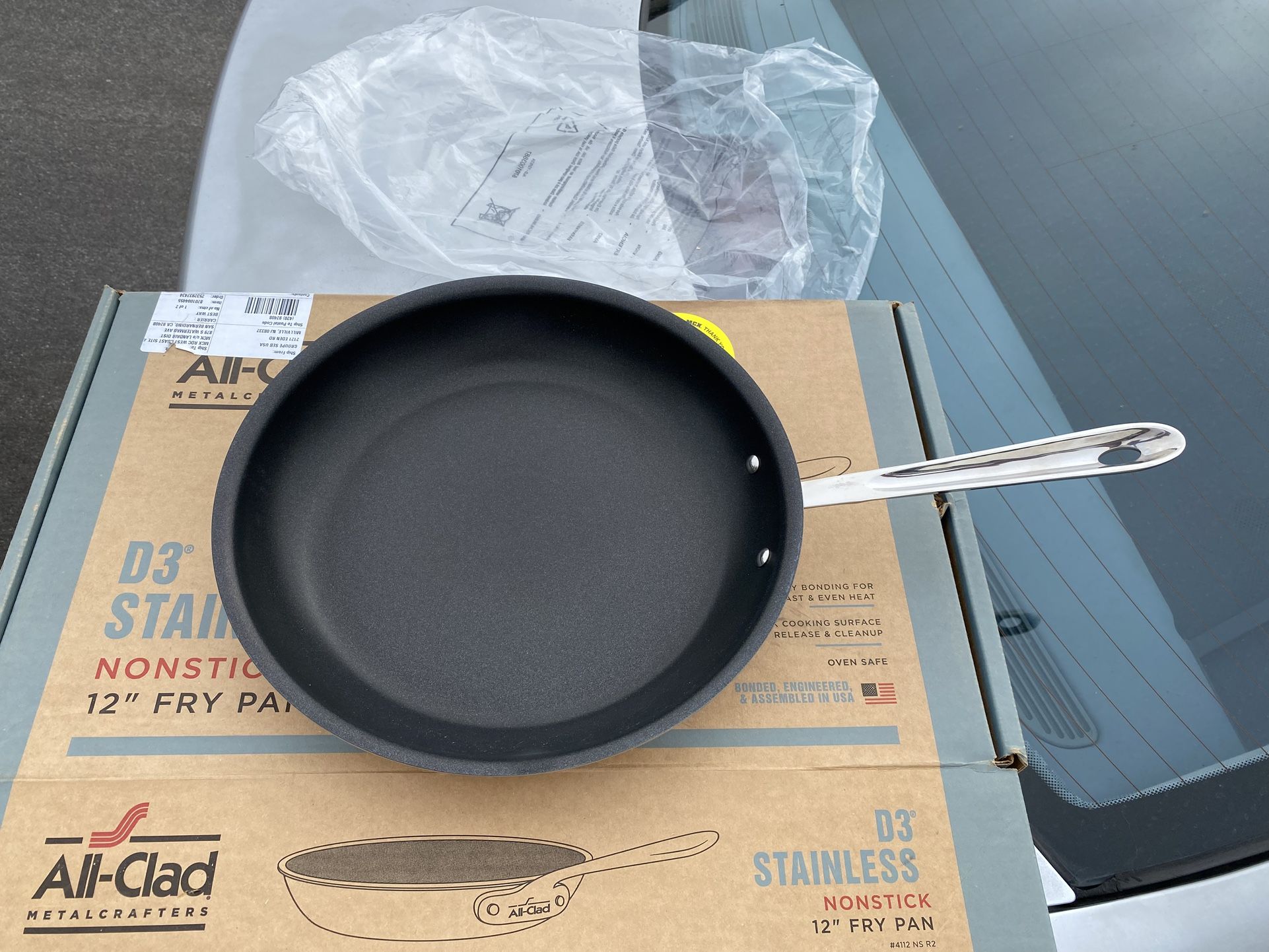 All-Clad BRAND NEW IN BOX 12” Non-stick Pan!