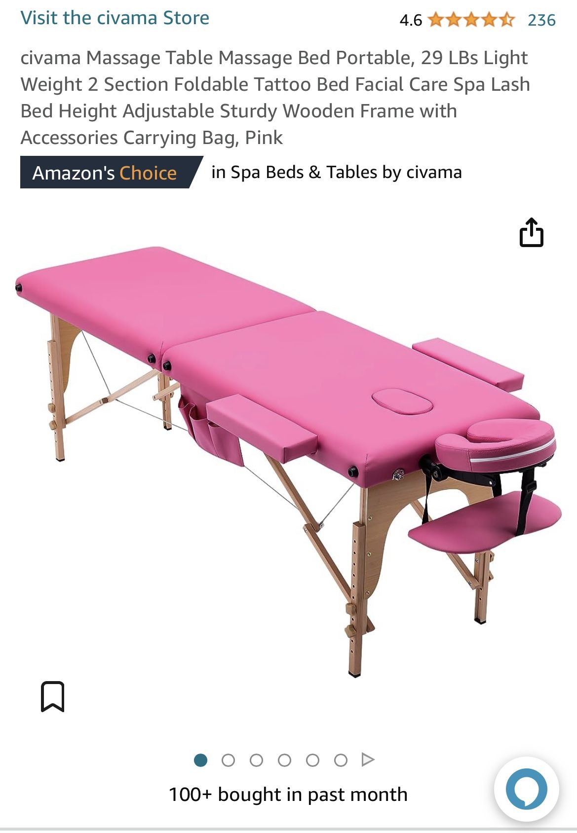 Portable Massage Table for Sale in Huntington Beach, CA OfferUp