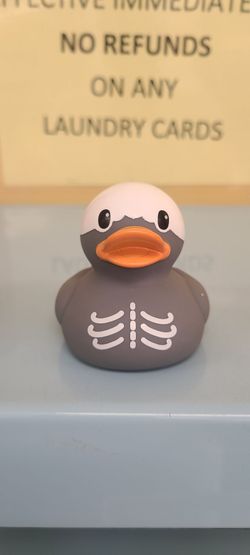Skeleton Rubber Duck Novelty Toy