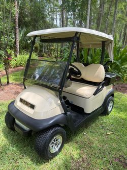 MINT 48 VOLT CLUB CAR PRECEDENT GOLF CART!! RUNS AND DROVES GREAT!!