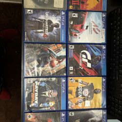 PS4,ps3,Xbox One Games 