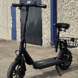Scooter With Seat Black color