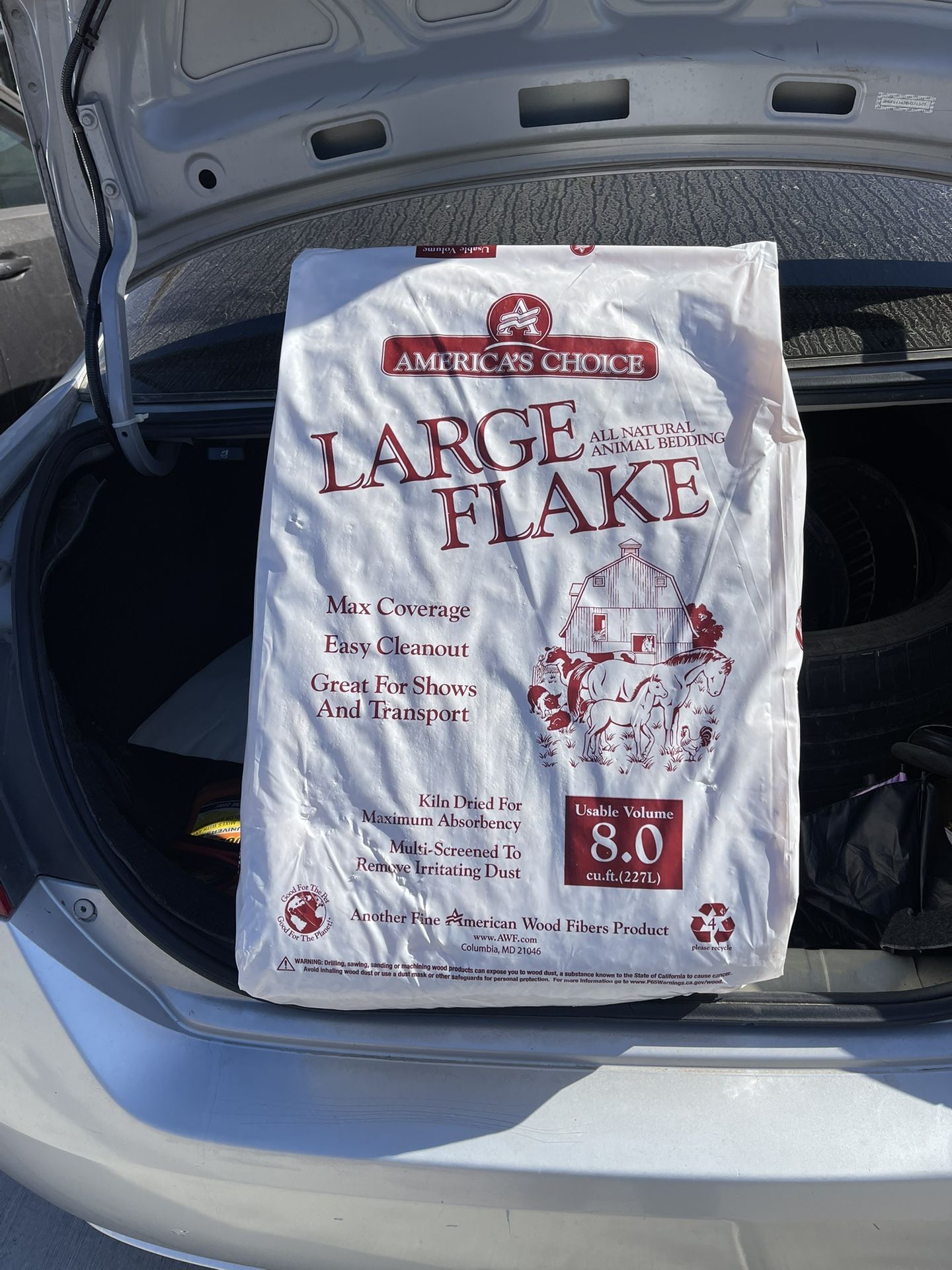 Large Flake Animal Bedding