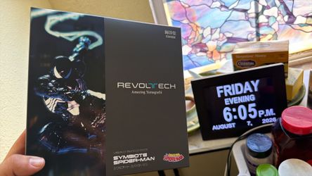 Sealed Revoltech Symbiote Spider-Man