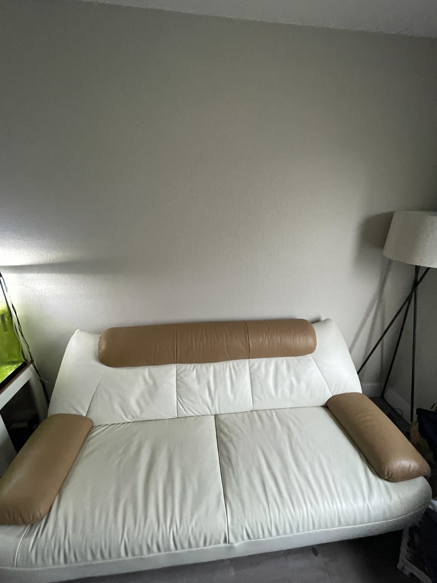 tan/ cream couch