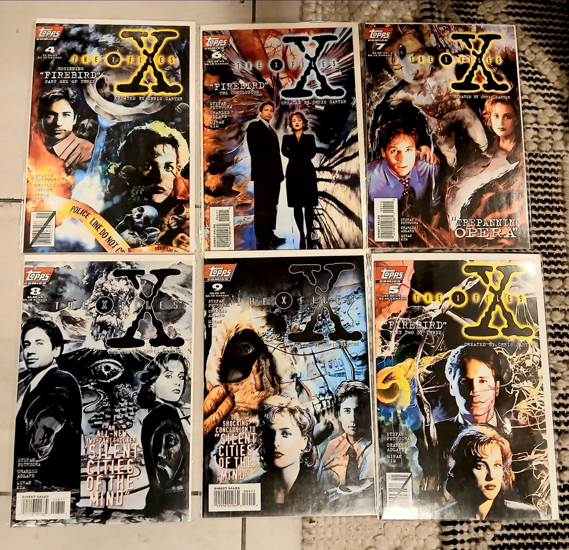 The X Files lot of 6