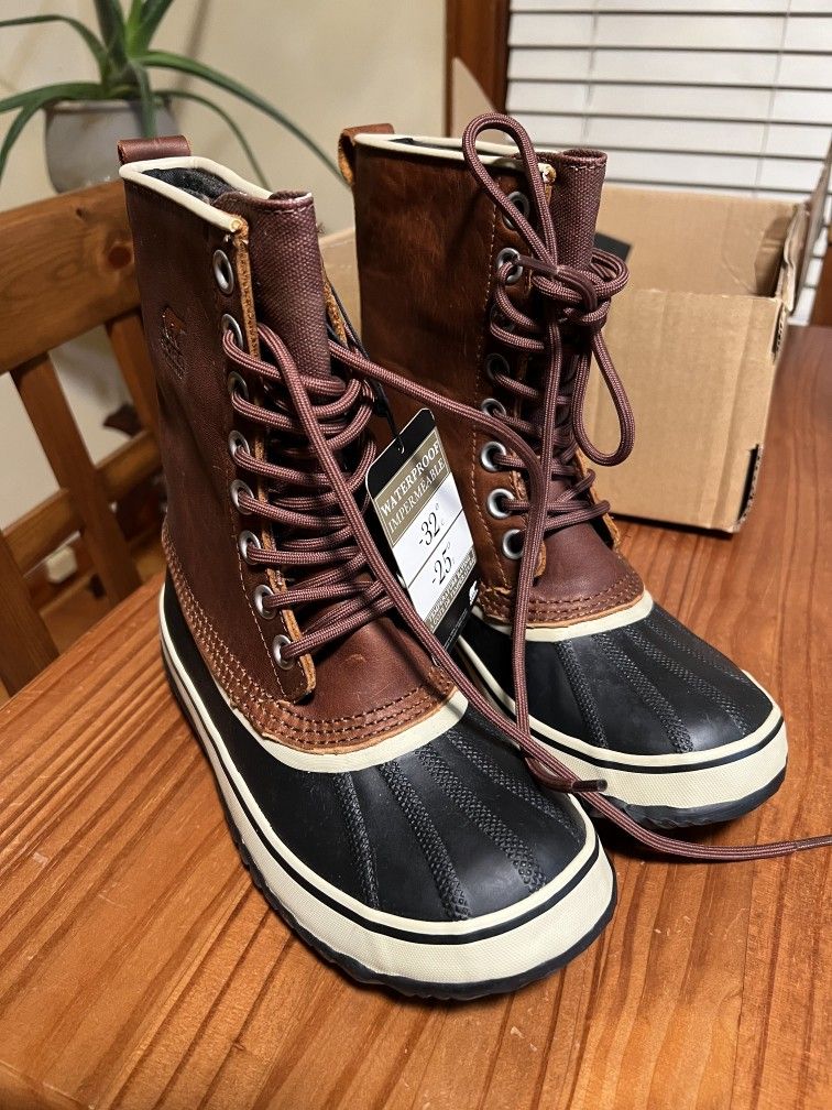 Women's Premium Leather Sorel Boots Size 6.5
