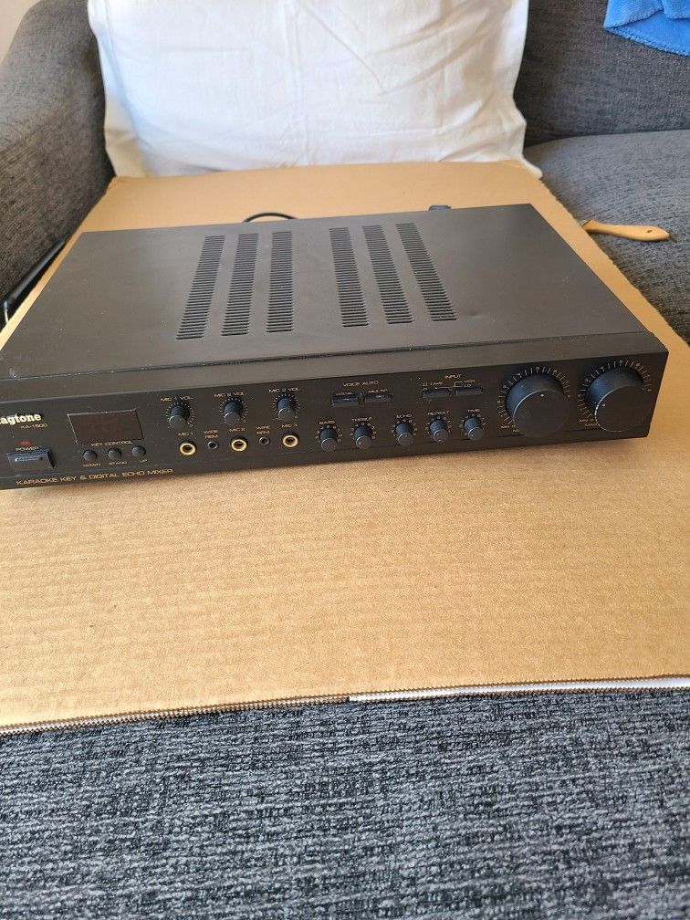 MAGTONE KARAOKE DIGITAL Echo MIXER MODEL K-1500