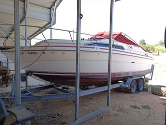 1985 searay twin engine cabin cruiser