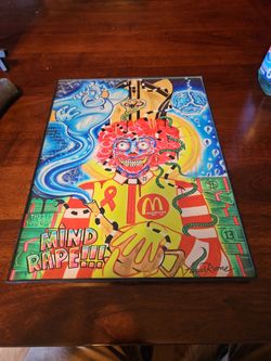 Print by local artist Lucas Rome