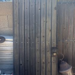 34x 69.5 Rod Iron Gate 