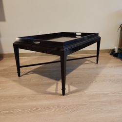 Vintage Mahogany Tray-Style Coffee Table