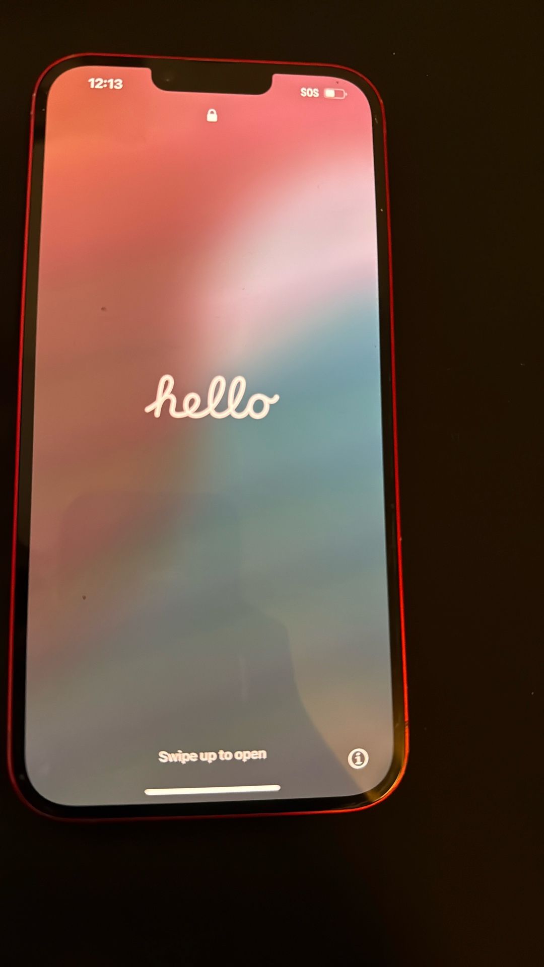 Red iPhone 14+