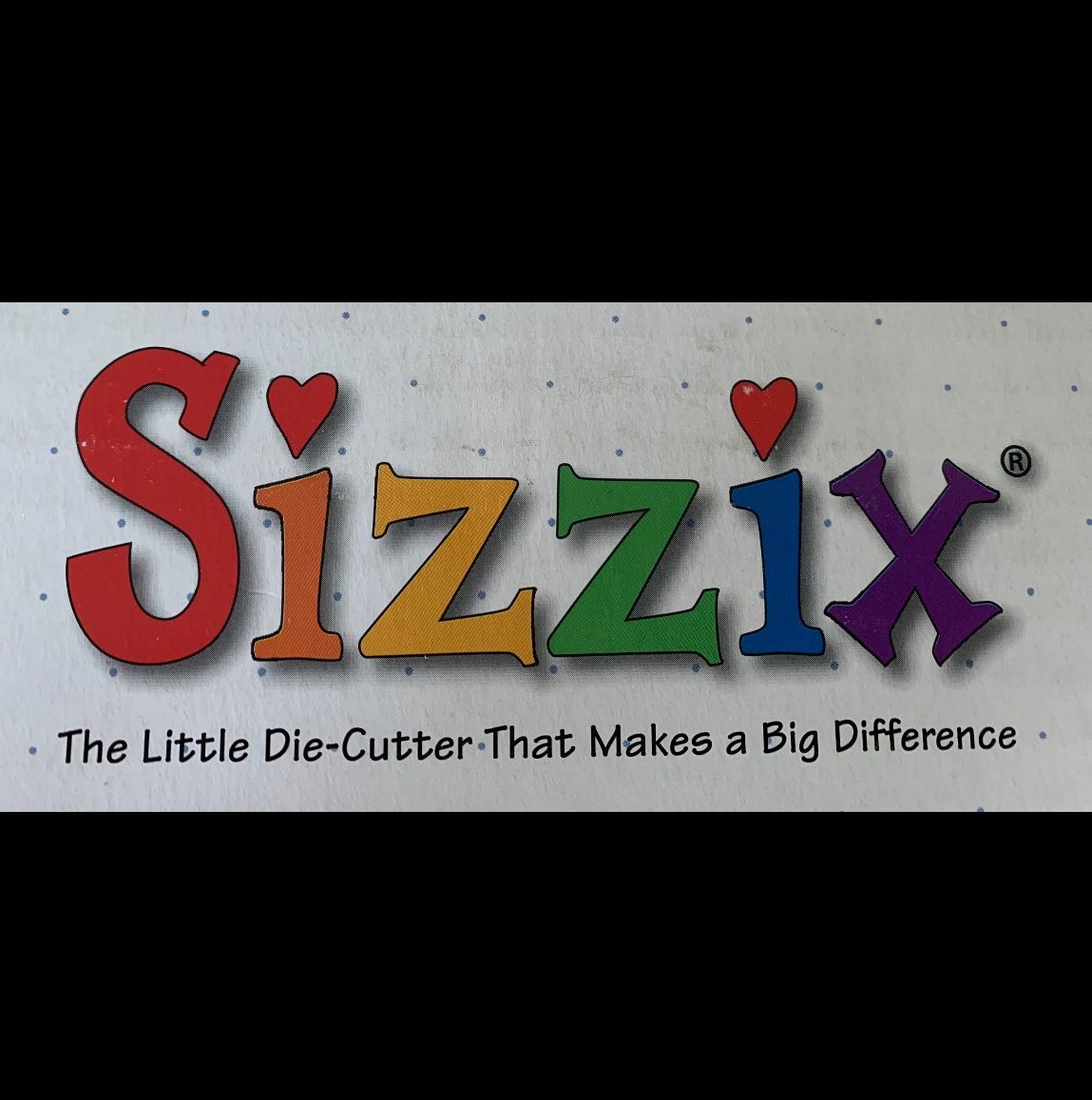 Sizzix Sizzlits / alphabets CASES (empty)