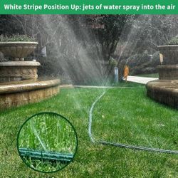 NEW 50 FT flat sprinkler soaker hose with holes