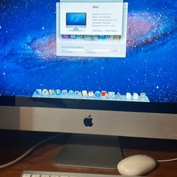 Apple iMac 21.5” Desktop (2011) – Keyboard & Mouse Included