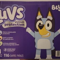 Luv Size 1 116 Count Diapers