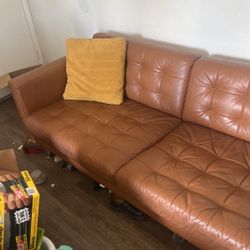 Leather Couch