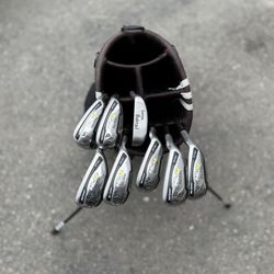 Adidas Golf Bag with Clubs