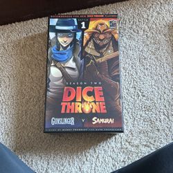 Dice Throne Season 2 Gunslinger And Samuari Characters 