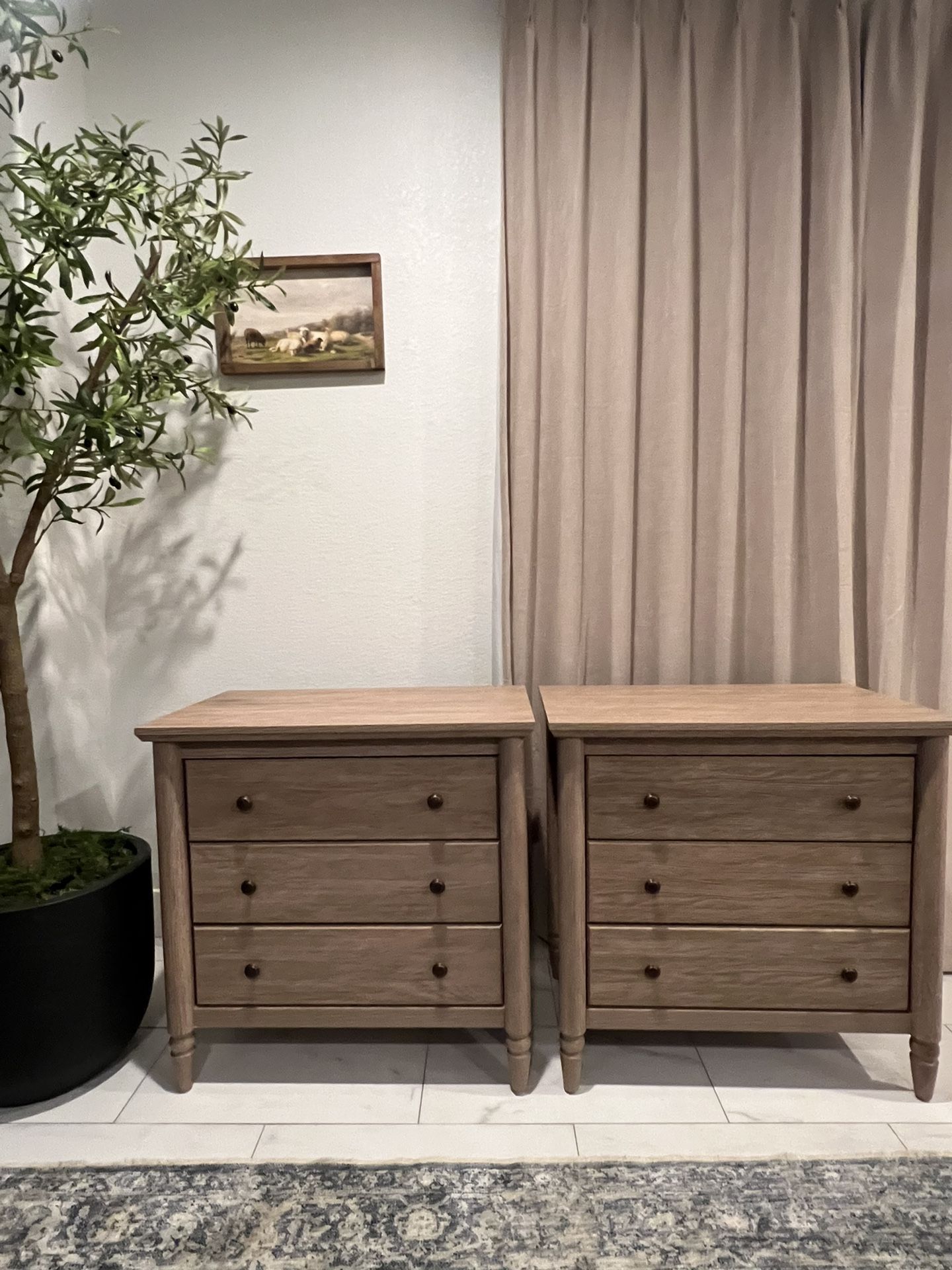 2 Brand New Well Made End Tables / Nightstands