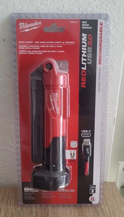 USB 550L STICK LIGHT w/MAGNET 