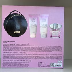 Versace Bright Crystal Edt Set 3oz 