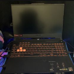 Asus Tuf Gaming + SAMSUNG 32" Odyssey G55A QHD 165Hz 1ms FreeSync Curved Gaming Monitor with HDR 10 + Laptop Cooling Down Pad