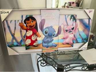 Disney Lilo & Stitch 5-Piece Wall Art