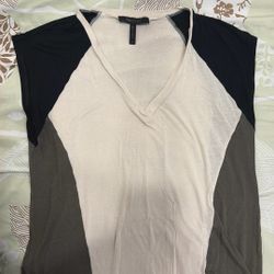 Beige, Army Green and Black Shirt