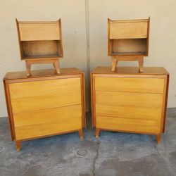 5 pc Vintage Mid Century Mcm Bedroom Set