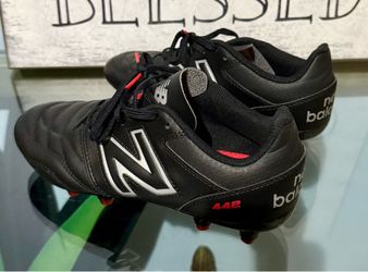 Soccer Cleats 442 V2 Team Black Leather - Size 6.5