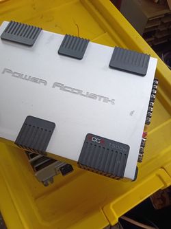Power acoustic EG4_1500 4 channel amp