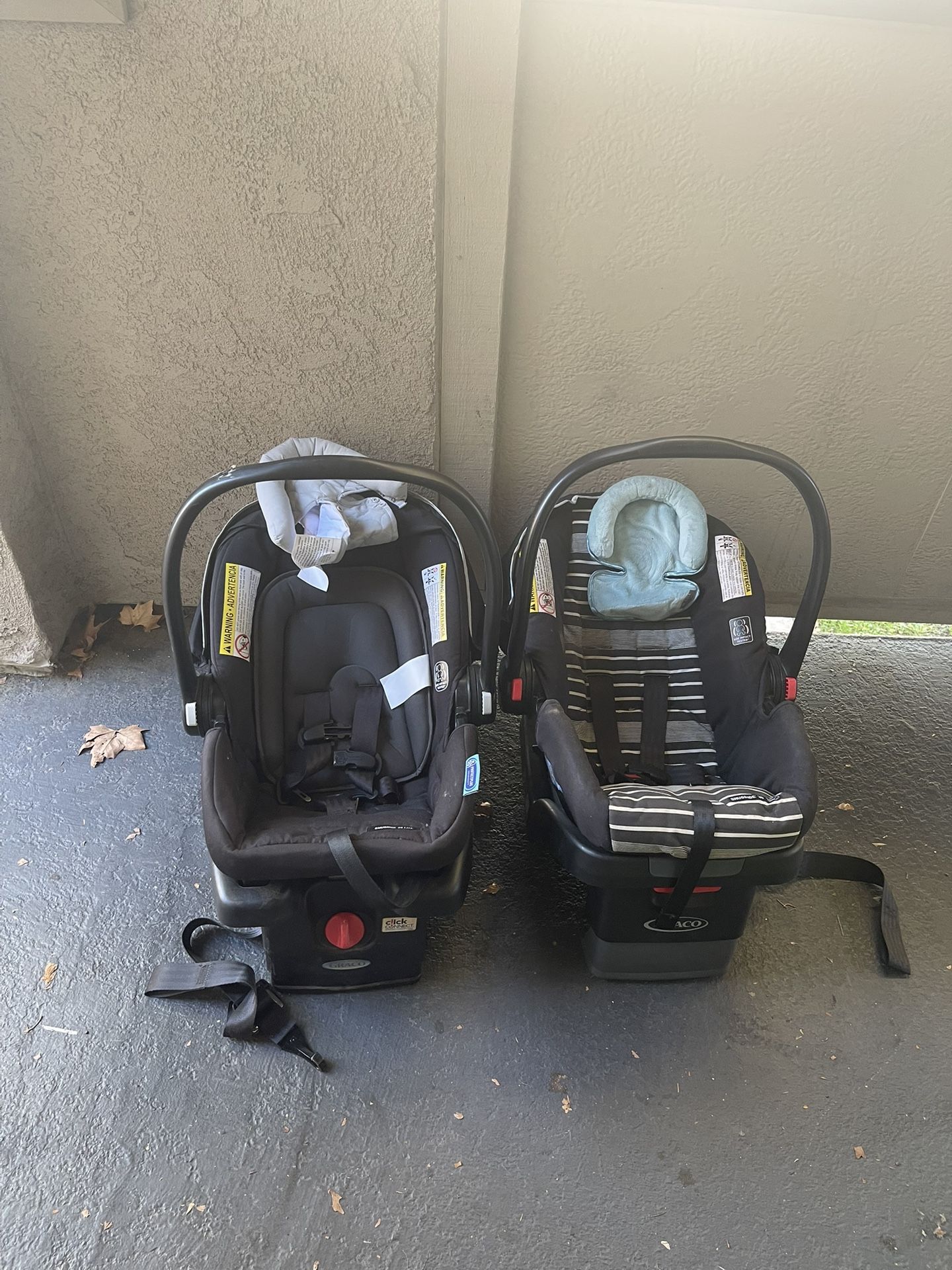 2 Car seats Graco 