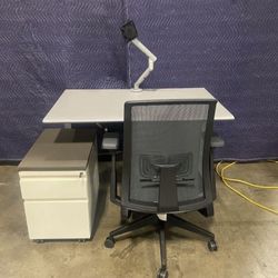 Herman Miller Single Flo Arms! We Have Several Available! We Also Have Monitors, Docking Stations, Chairs, Standing Desks, And More!!