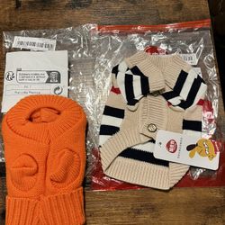 Sweaters (2) For Pet 