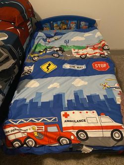 Toddler Paw Patrol bed