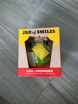 Jar of Smiles Love and Friendship