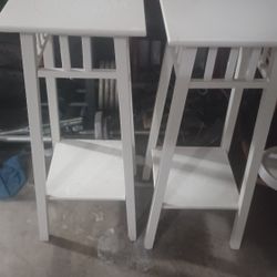 Ikea Plant Stands Pair