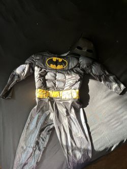 Batman Costume Toddler Size 3T-4T