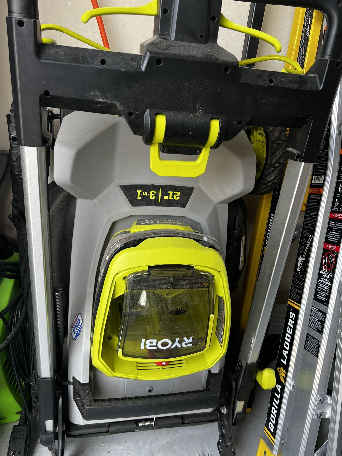 Ryobi Electric Mower Starts Then Stops - vbrk3n0