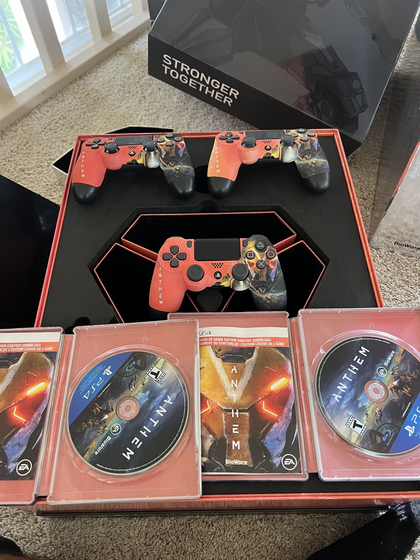 🕹️ EA x Red Bull Anthem Limited Edition Promo Box – 3 Controllers + 2 Games