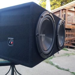 Car Audio System  With Enclosure 