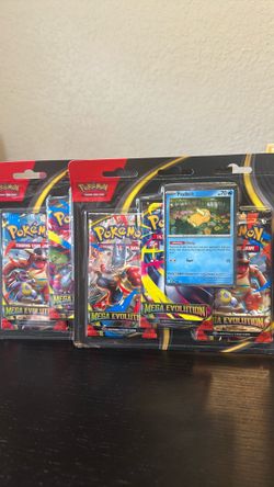 Pokemon Mega Evolution 3 Pack Blister