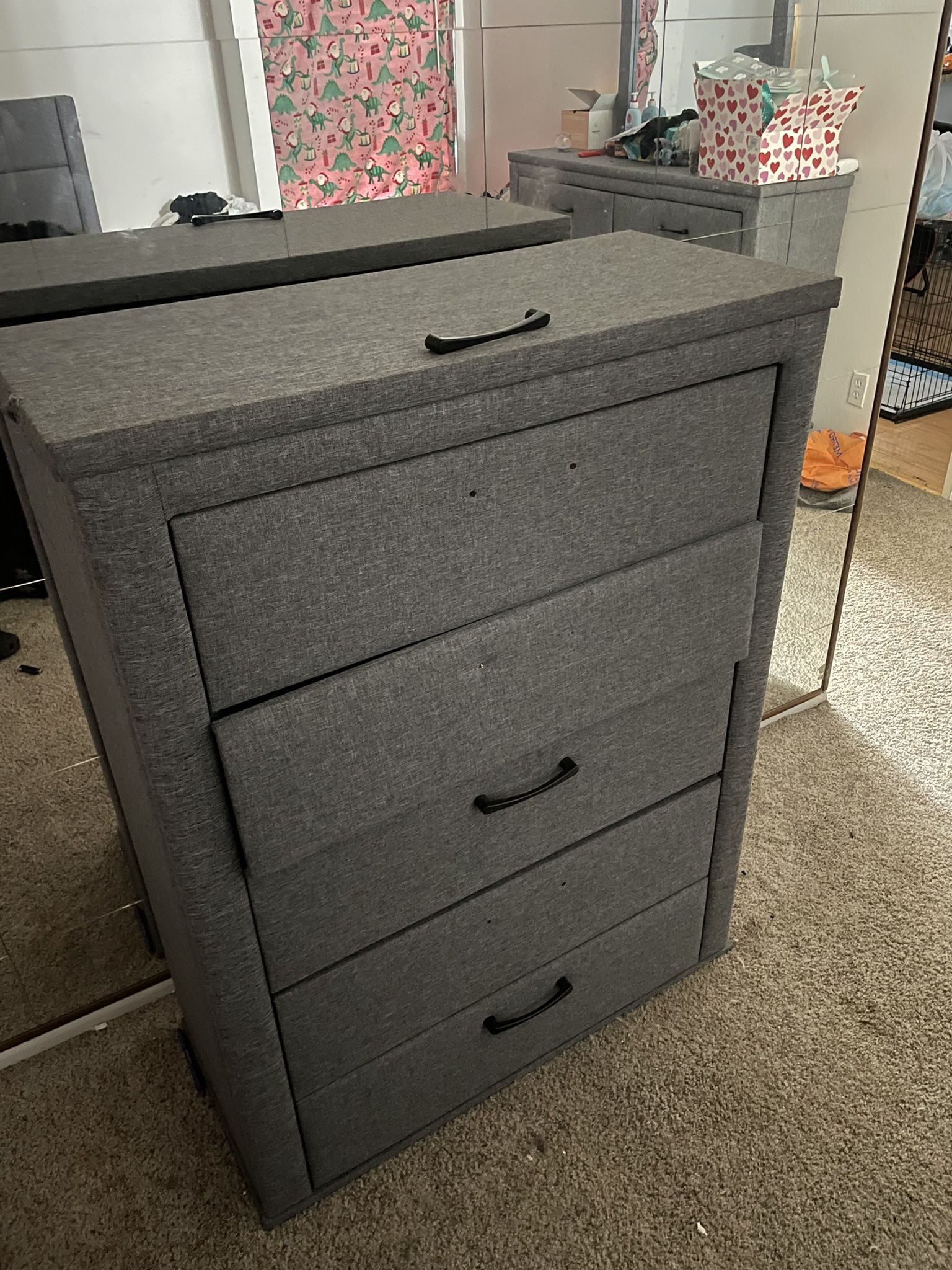 BRAND NEW grey dresser